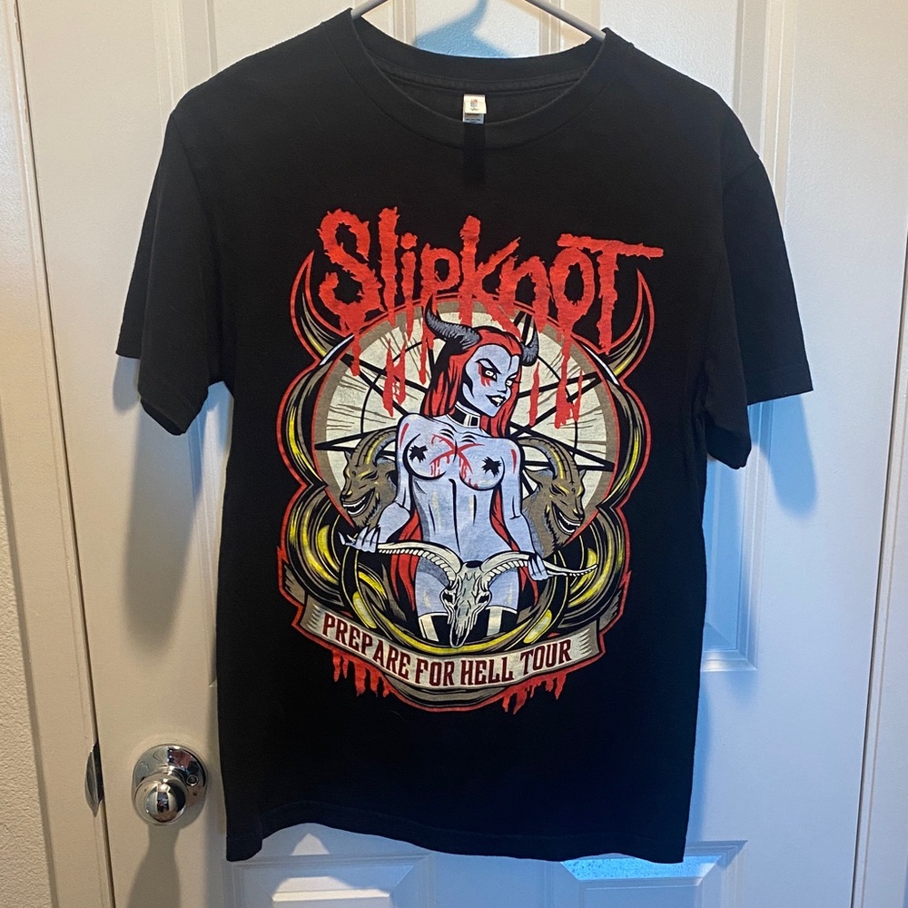 Slipknot Black T-Shirt EUC